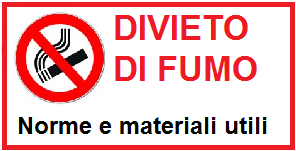 banner divieto di fumo